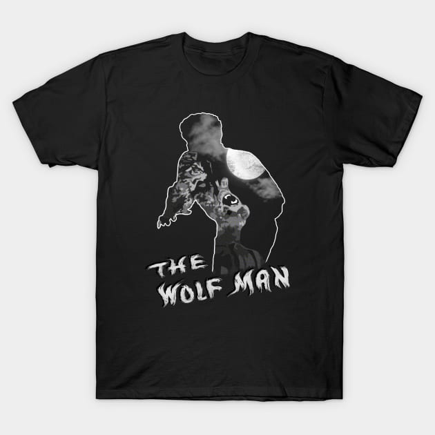 The Wolf Man T-Shirt by MarinasingerDesigns